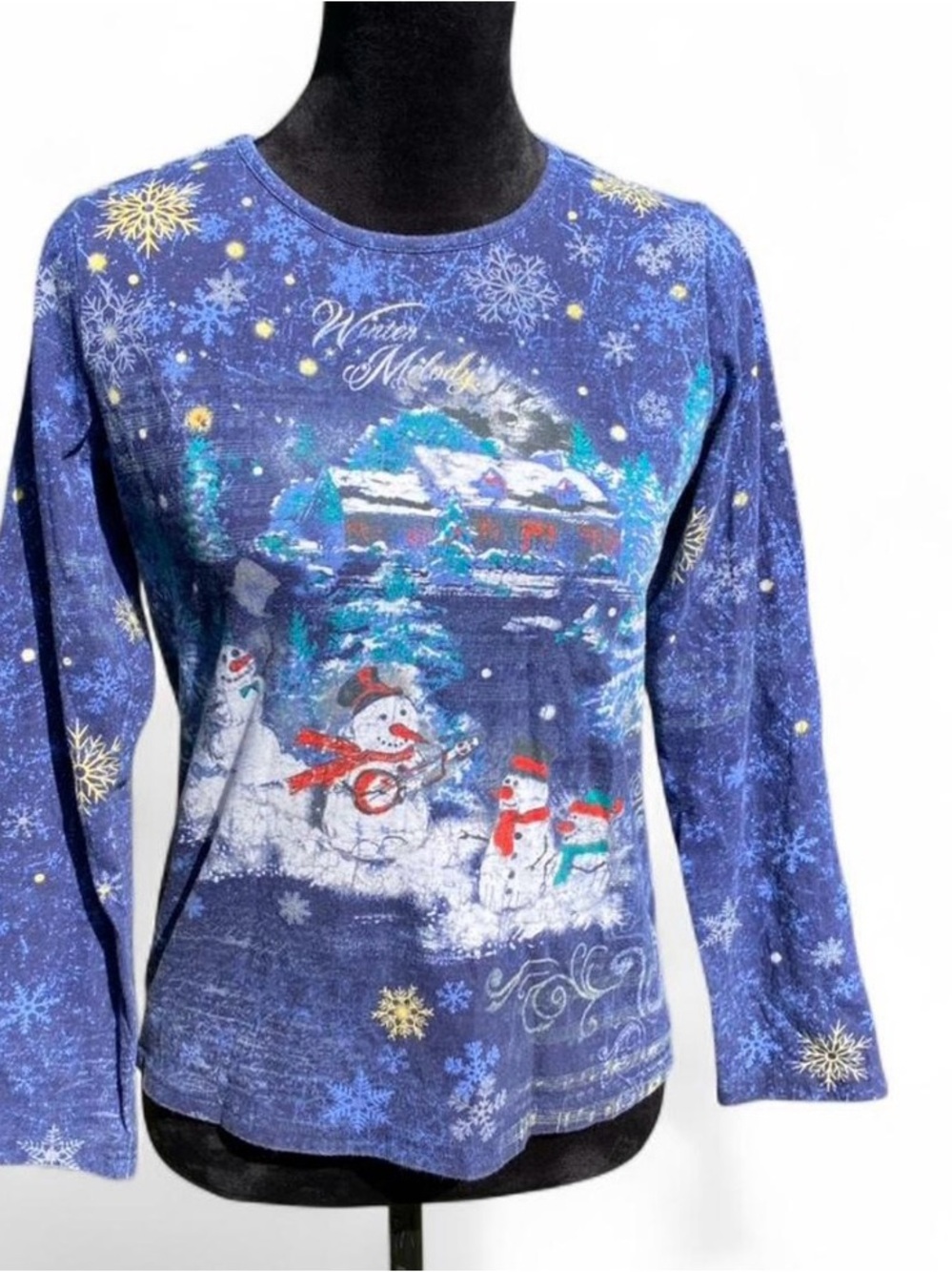 Vintage Whimsical Christmas Top
